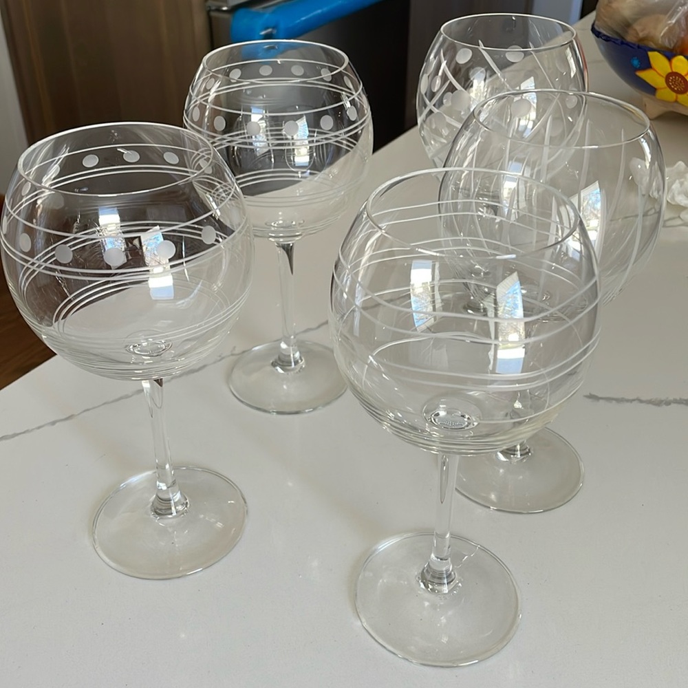 ARC FRANCE WINE GOBLETS